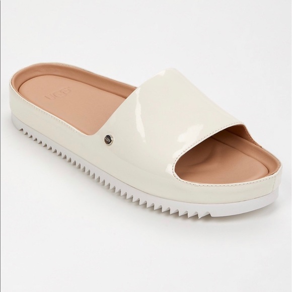 Ugg Jane Patent Slide Color Jasmine - Picture 2 of 8